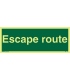 4340 Escape route - text only