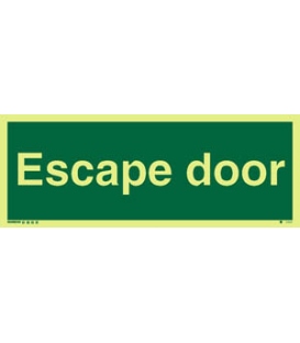 4343 Escape door - text only
