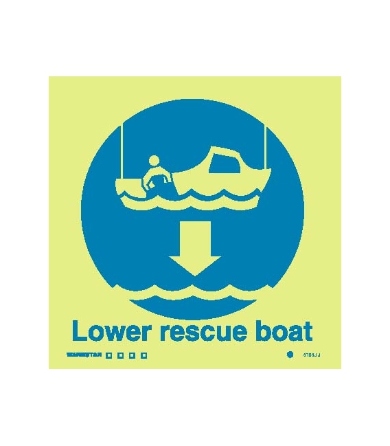 5105 Lower rescue boat - with text