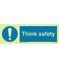 5675 Think safety + symbol