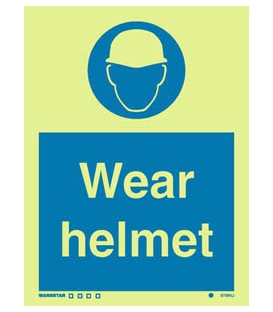 5709 Wear helmet + symbol
