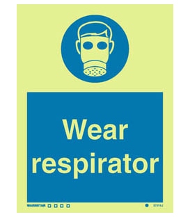 5731 Wear respirator + symbol