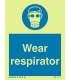 5731 Wear respirator + symbol