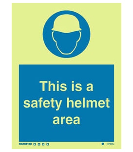 5733 This is a safety helmet area + symbol