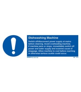 5755 Dishwashing Machine (Safety Instructions.)