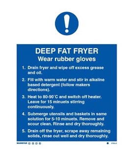 5762 Deep Fat Fryer Cleaning Instructions