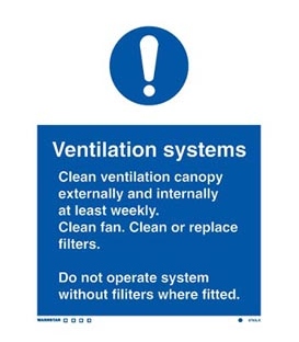 5763 Ventilation Systems (Cleaning and Safety Instructions.)