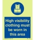 5782 High visibility clothing must be worn in this area + symbol