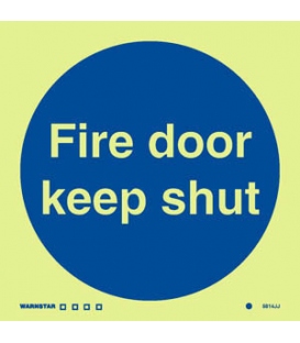 5814 Fire door keep shut
