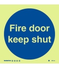 5814 Fire door keep shut
