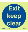 5822 Exit keep clear