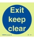 5822 Exit keep clear