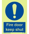 5837 Fire door keep shut + !