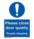 5877 Please close door quietly … people sleeping