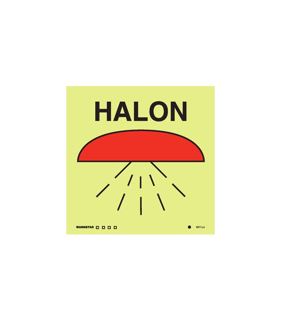 6011 Space protected by halon 1301