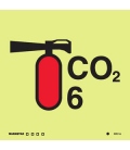 6087 6kg CO2 fire extinguisher