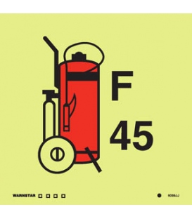 6089 45ltr Wheeled foam fire extinguisher