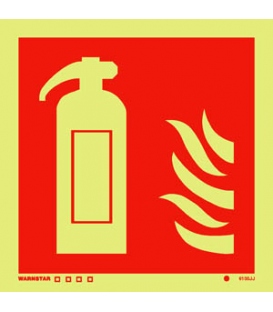6100 Fire extinguisher symbol