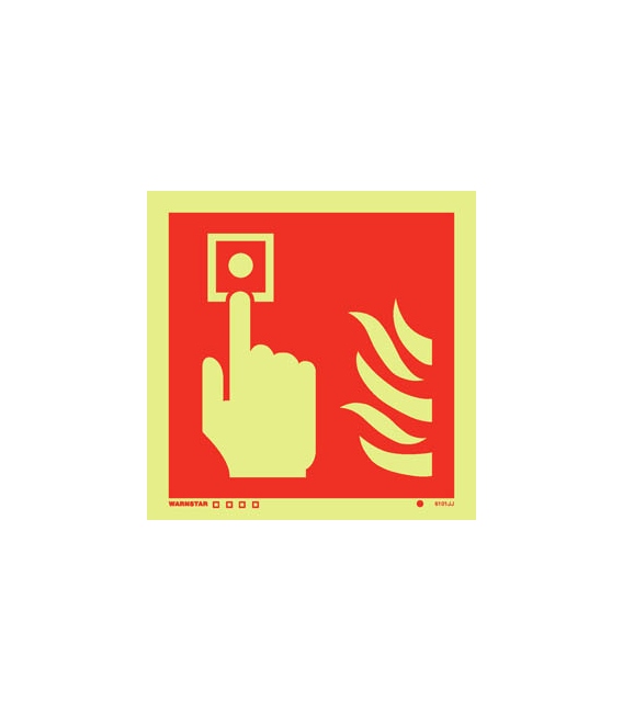 6101 Fire alarm call point symbol