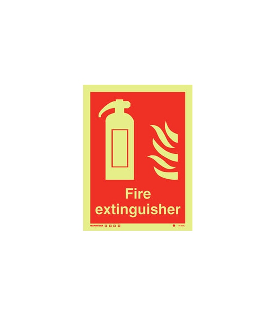 6120 Fire extinguisher + symbol