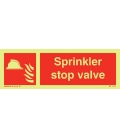 6152 Sprinkler stop valve + symbol