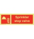 6152 Sprinkler stop valve + symbol