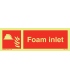 6155 Foam inlet + symbol