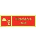 6158 Firemans suit + symbol
