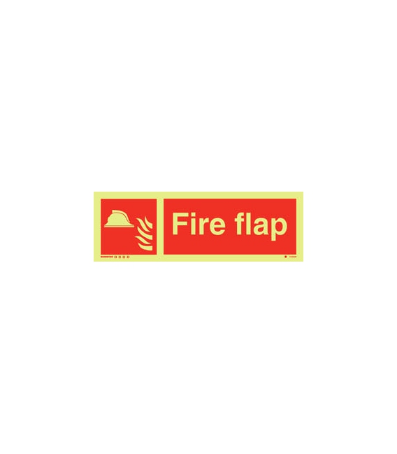6160 Fire flap + symbol