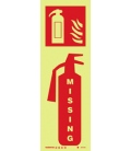6301 Extinguisher missing