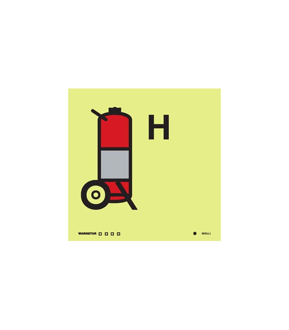 6853 Gas other than Co2 or N wheeled fire extinguisher