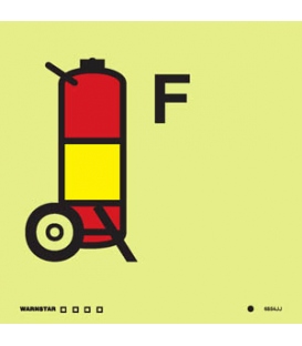 6854 Foam wheeled fire extinguisher