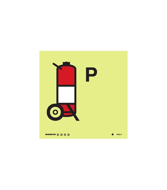 6855 Powder wheeled fire extinguisher