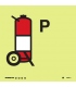 6855 Powder wheeled fire extinguisher