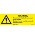 7000 Warning this ship is fitted with a vacuum toilet system
