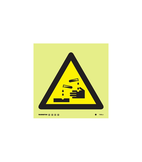 7505 Acid / corrosive symbol