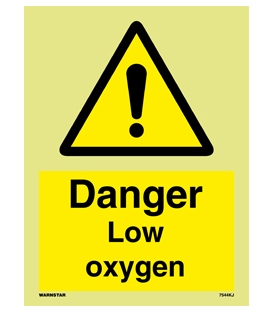 7544 Danger Low oxygen level