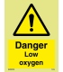 7544 Danger Low oxygen level