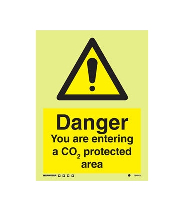7545 Danger You are entering a CO2 protected area