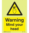 7570 Warning Mind your head