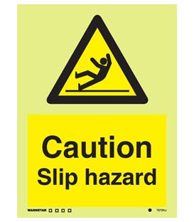7572 Caution Slip hazard