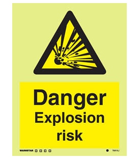 7581 Danger Explosion risk