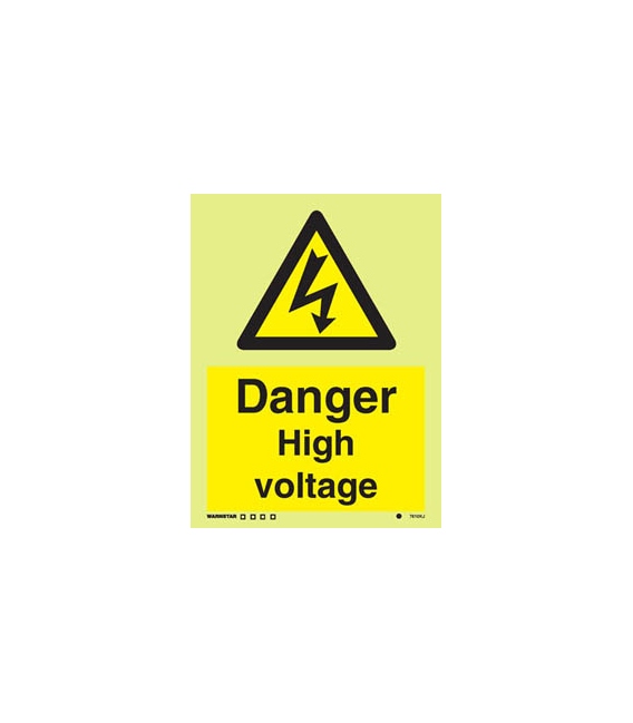 7610 Danger High voltage