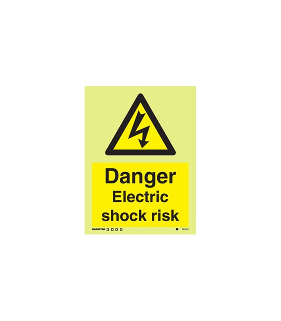 7613 Danger Electric shock risk