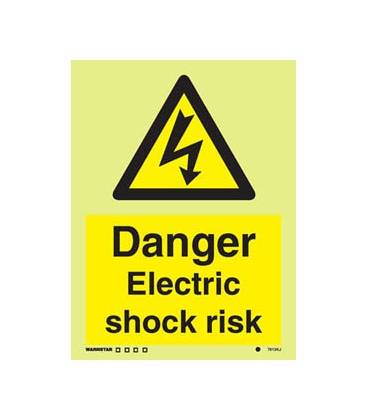 7613 Danger Electric shock risk