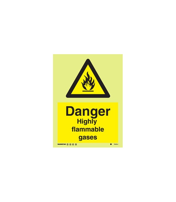 7632 Danger Highly flammable gases