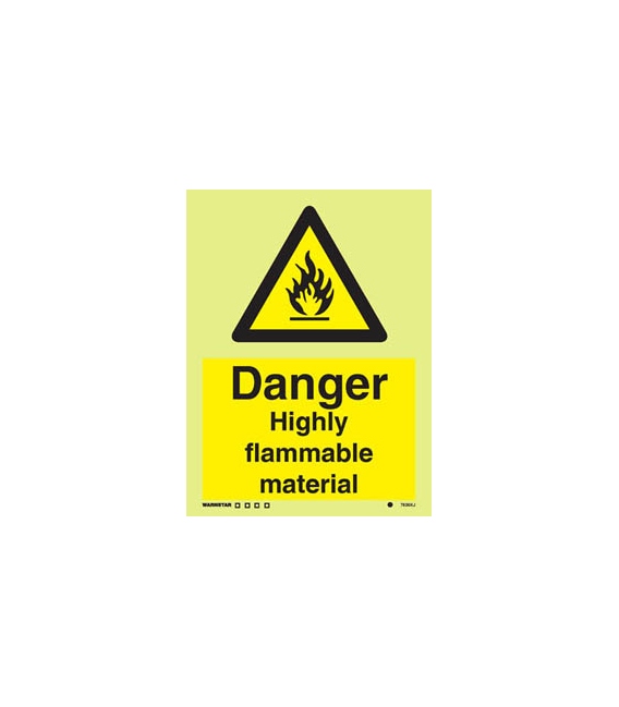 7635 Danger Highly flammable material