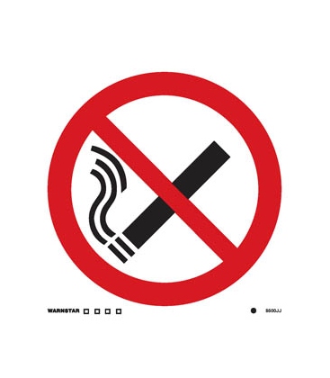 Genuine DRAPER 4 x 'No Smoking' Prohibition Sign72166 
