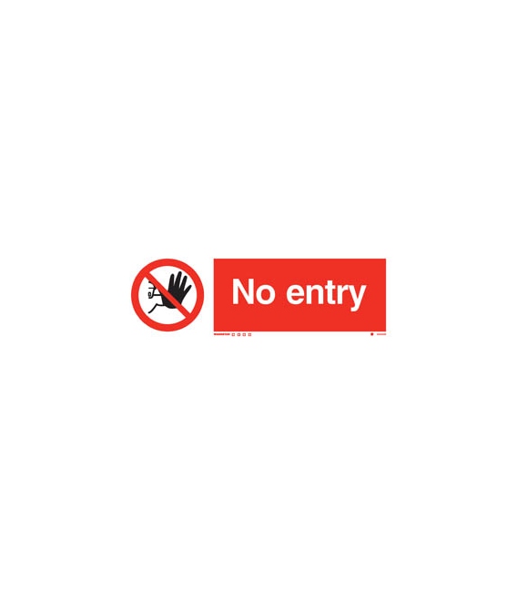 8540 No entry + symbol