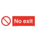 8543 No exit + symbol